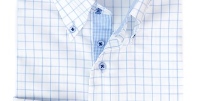 Lieferservice - Deutschland - weiß blaues Maßhemd - Fine Cotton Company